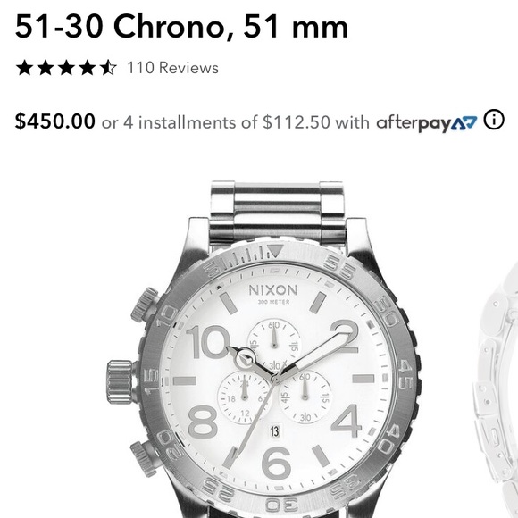 Nixon men’s watch - Chrono 51-30! Great condition!